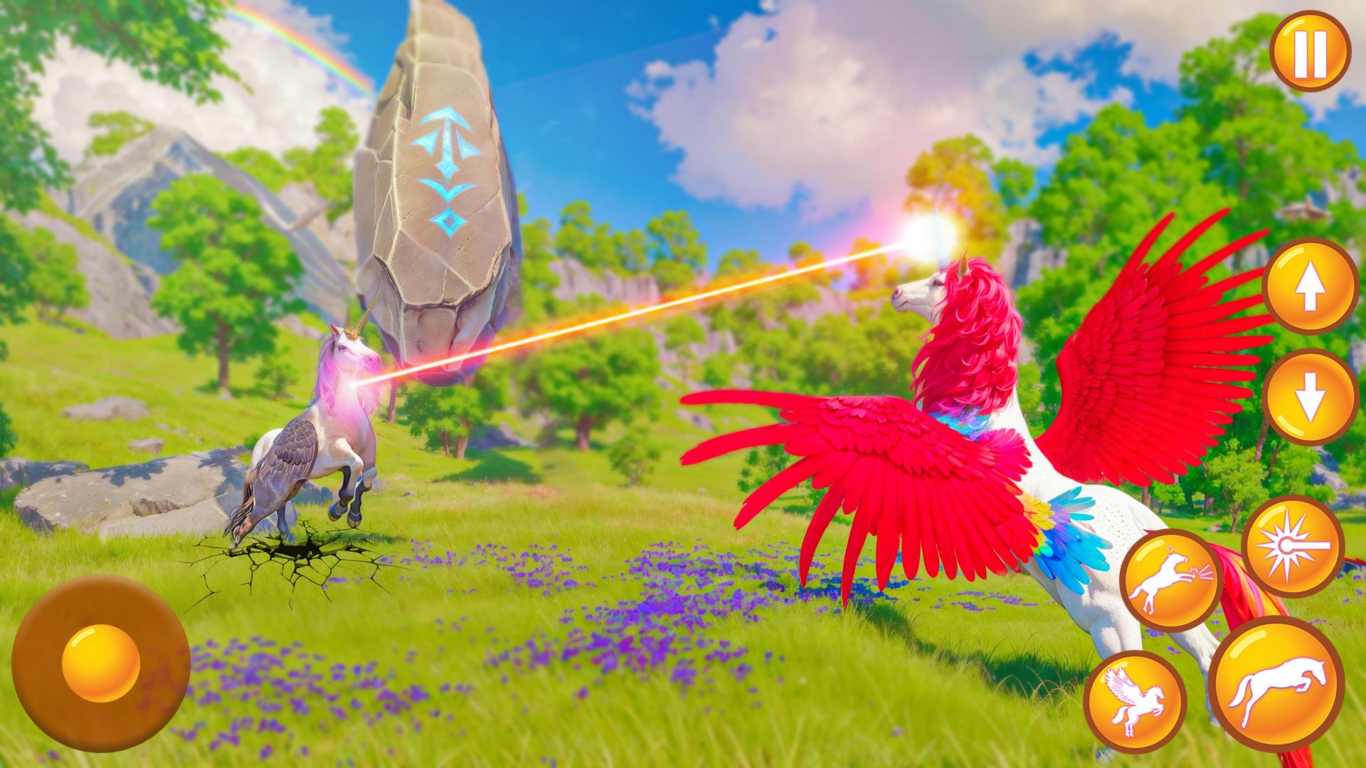 Magic Flying Unicorn Horse Sim Screenshot7