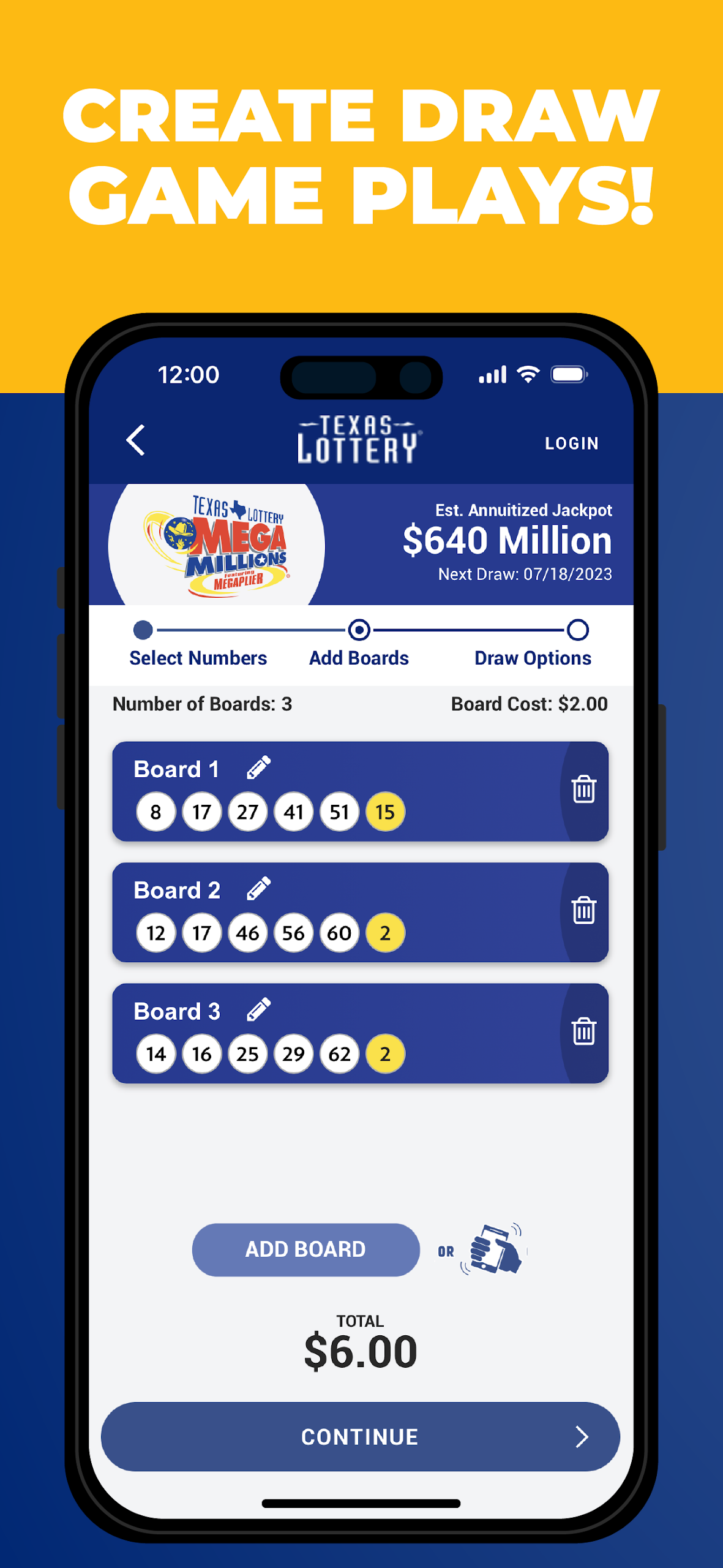 Texas Lottery Official App Screenshot3
