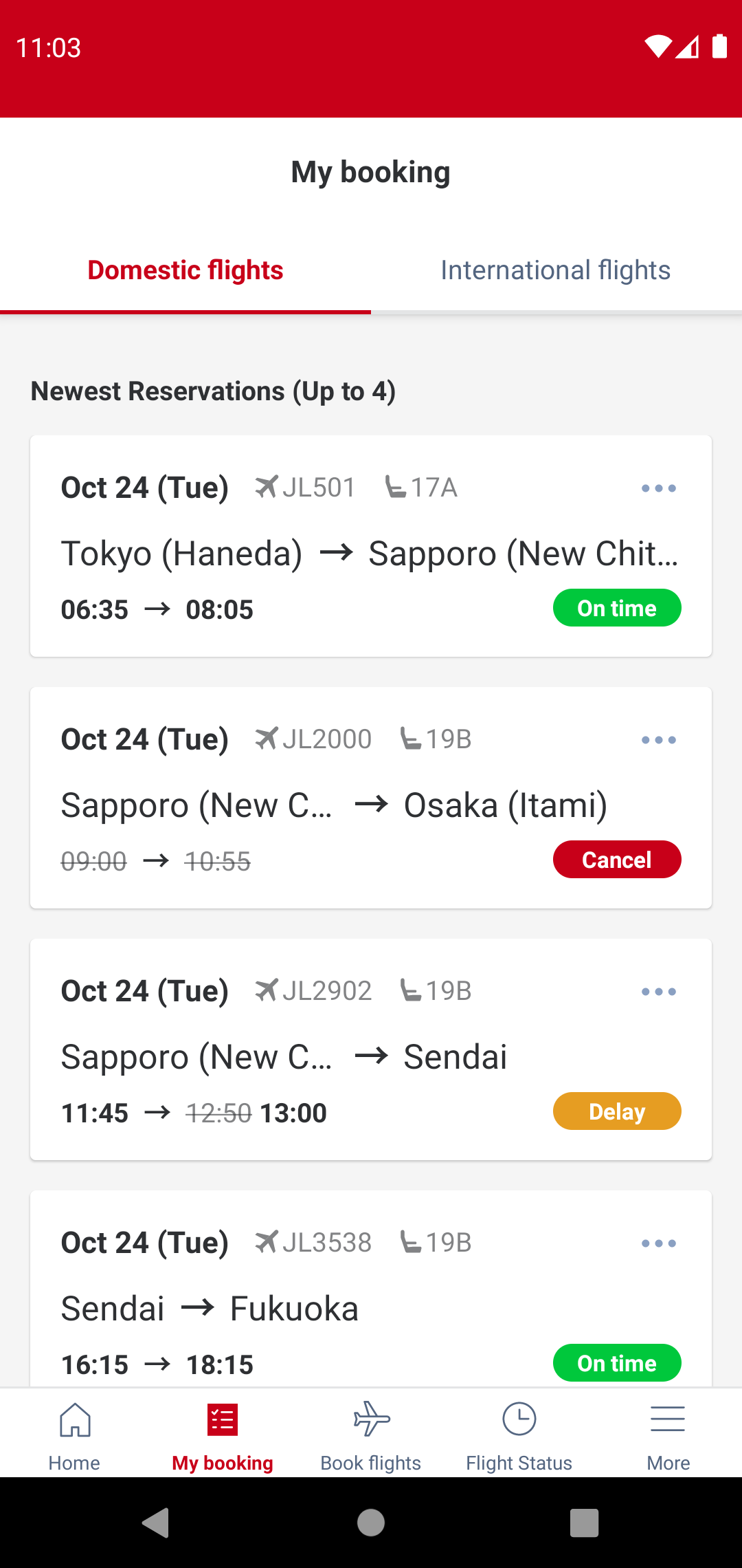 Japan Airlines Screenshot2