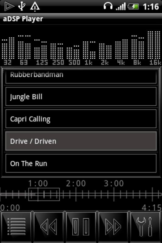 player with parametric eq Screenshot6