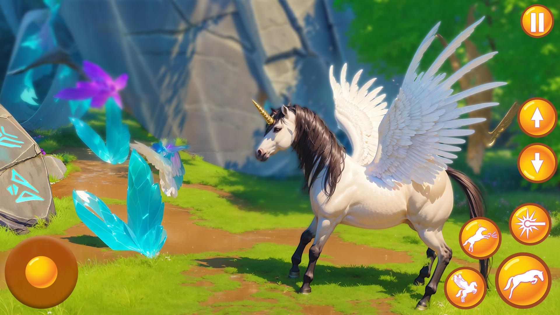 Magic Flying Unicorn Horse Sim Screenshot5