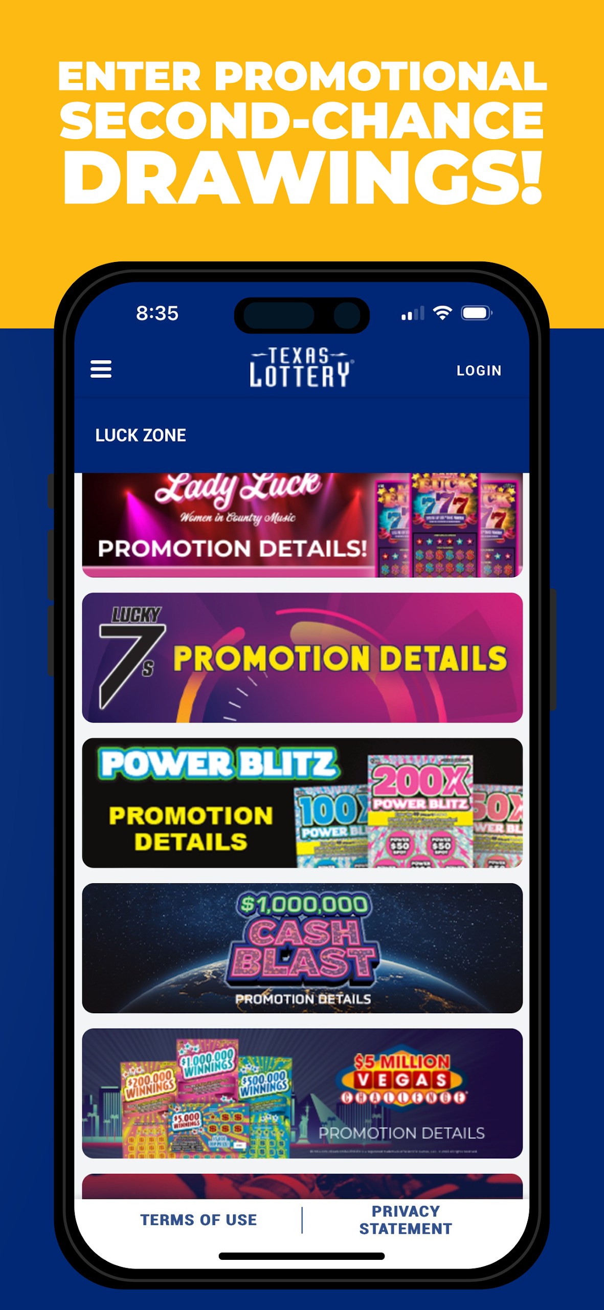 Texas Lottery Official App Screenshot7