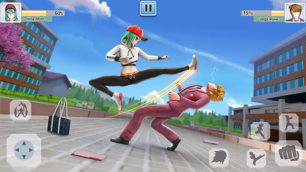 High School Fighting Game Screenshot2