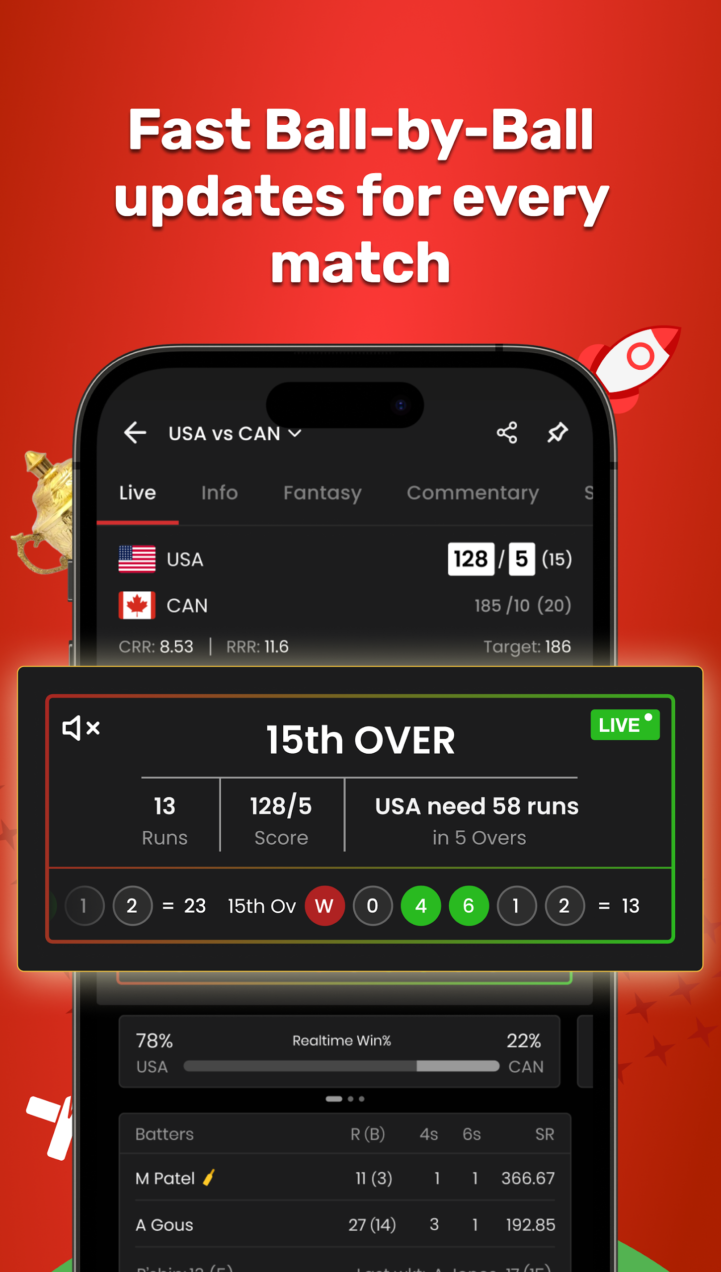 CricRocket Screenshot2