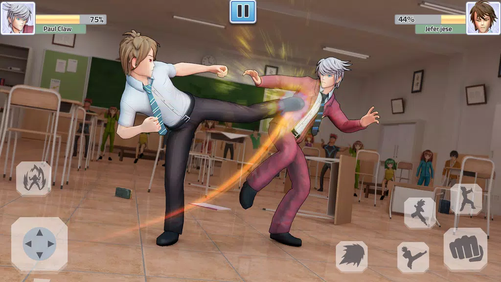 High School Fighting Game Screenshot3