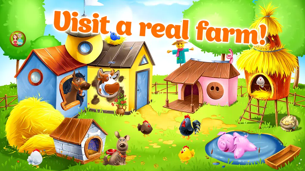 Kids Animal Farm Toddler Games Screenshot3