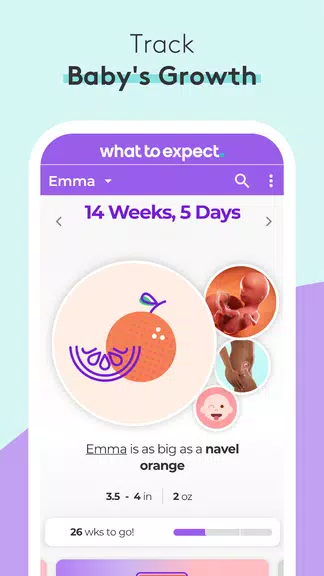 Pregnancy Tracker & Baby App Screenshot1