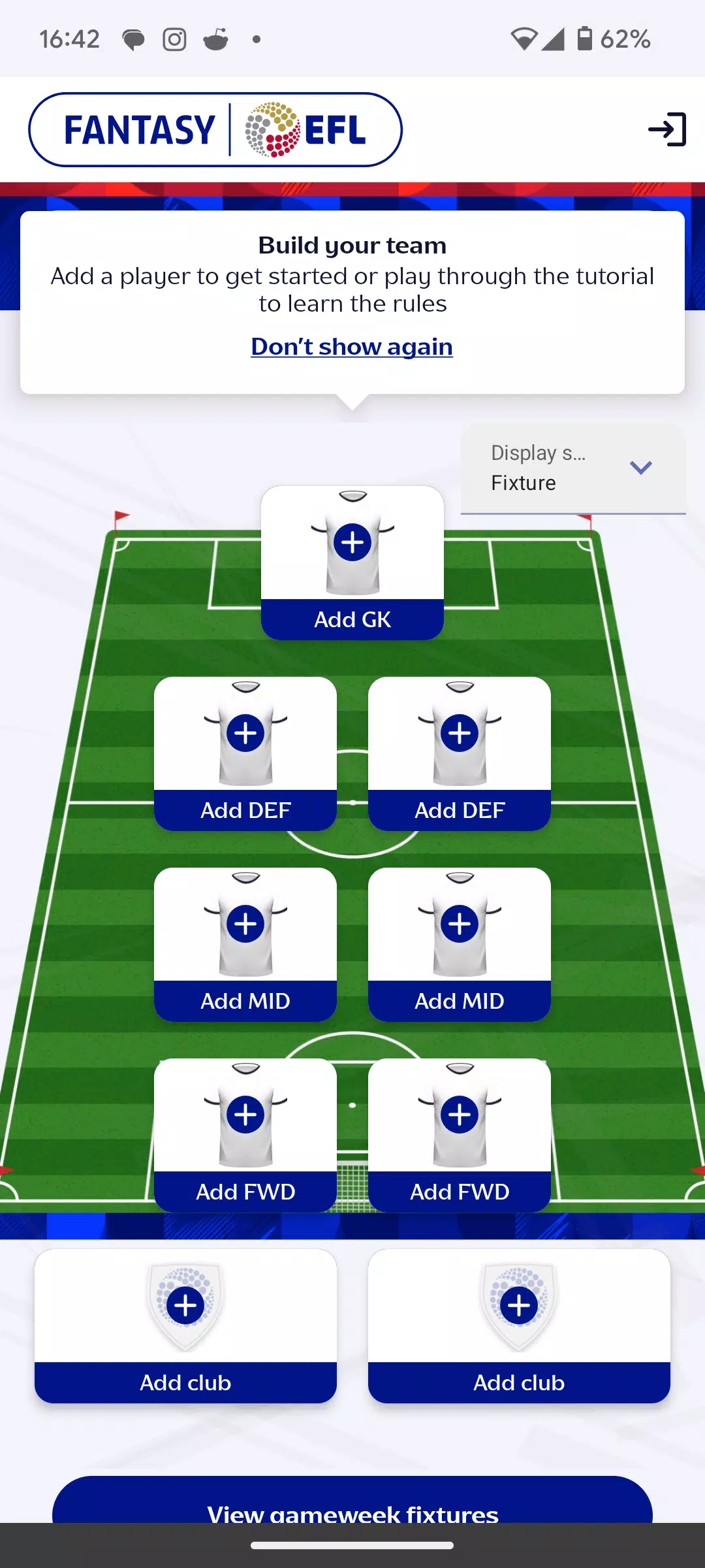 Fantasy EFL Official Screenshot1