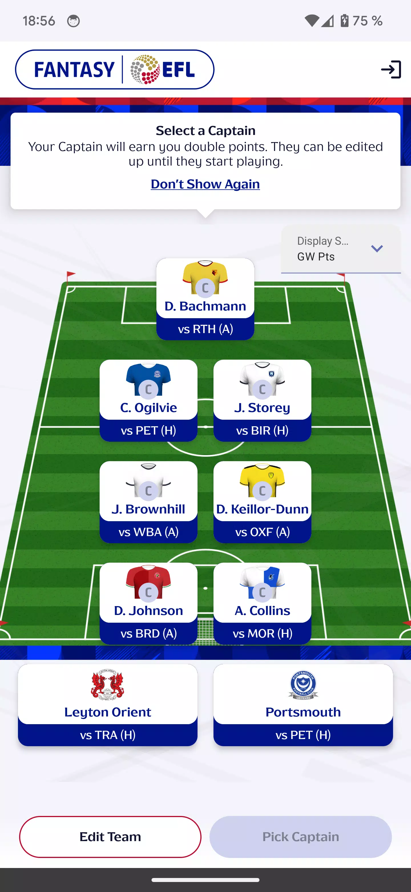 Fantasy EFL Official Screenshot4