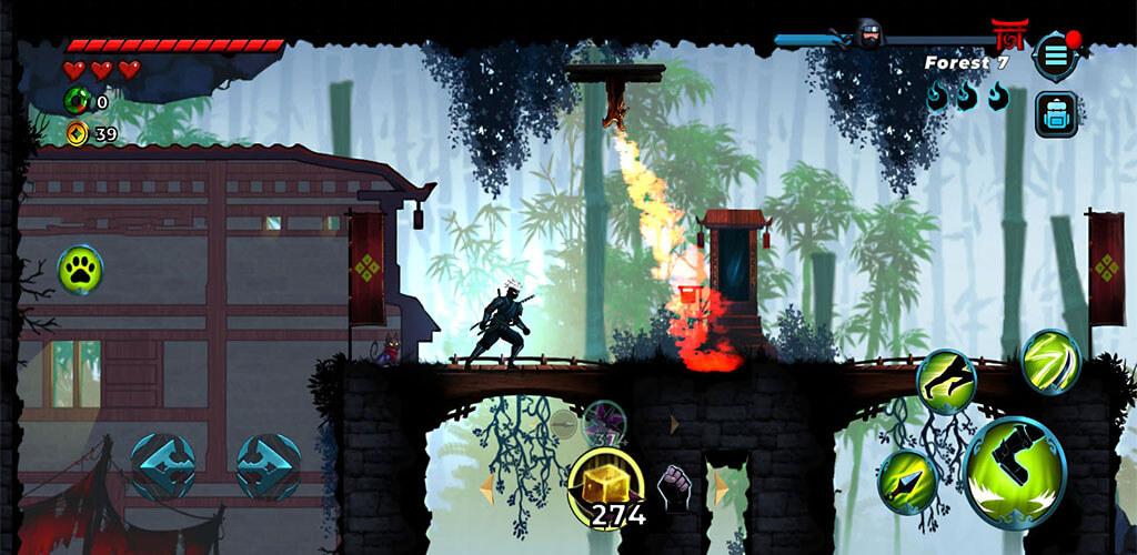 Ninja War: Shadow Adventures Screenshot2