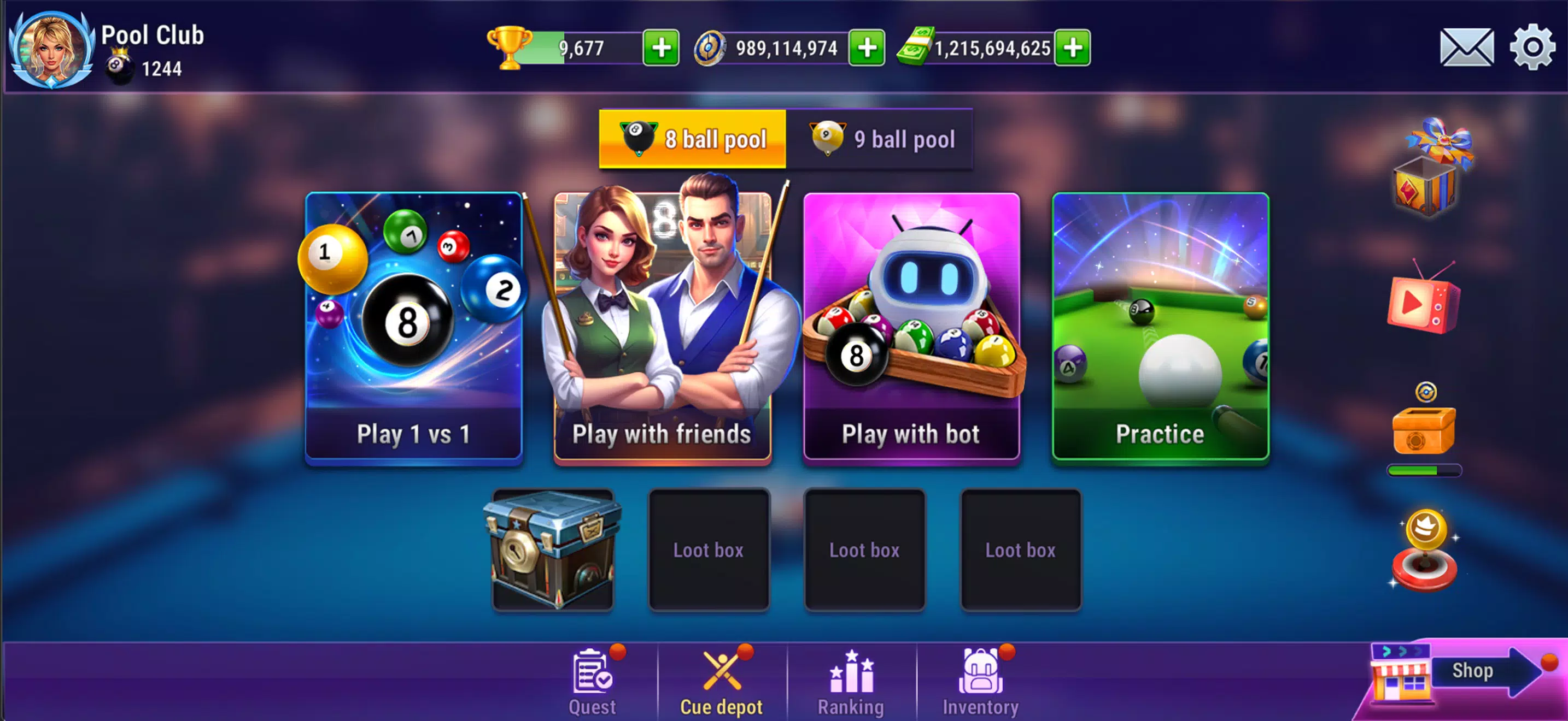 Pool Club: 8 Ball Billiards Screenshot4