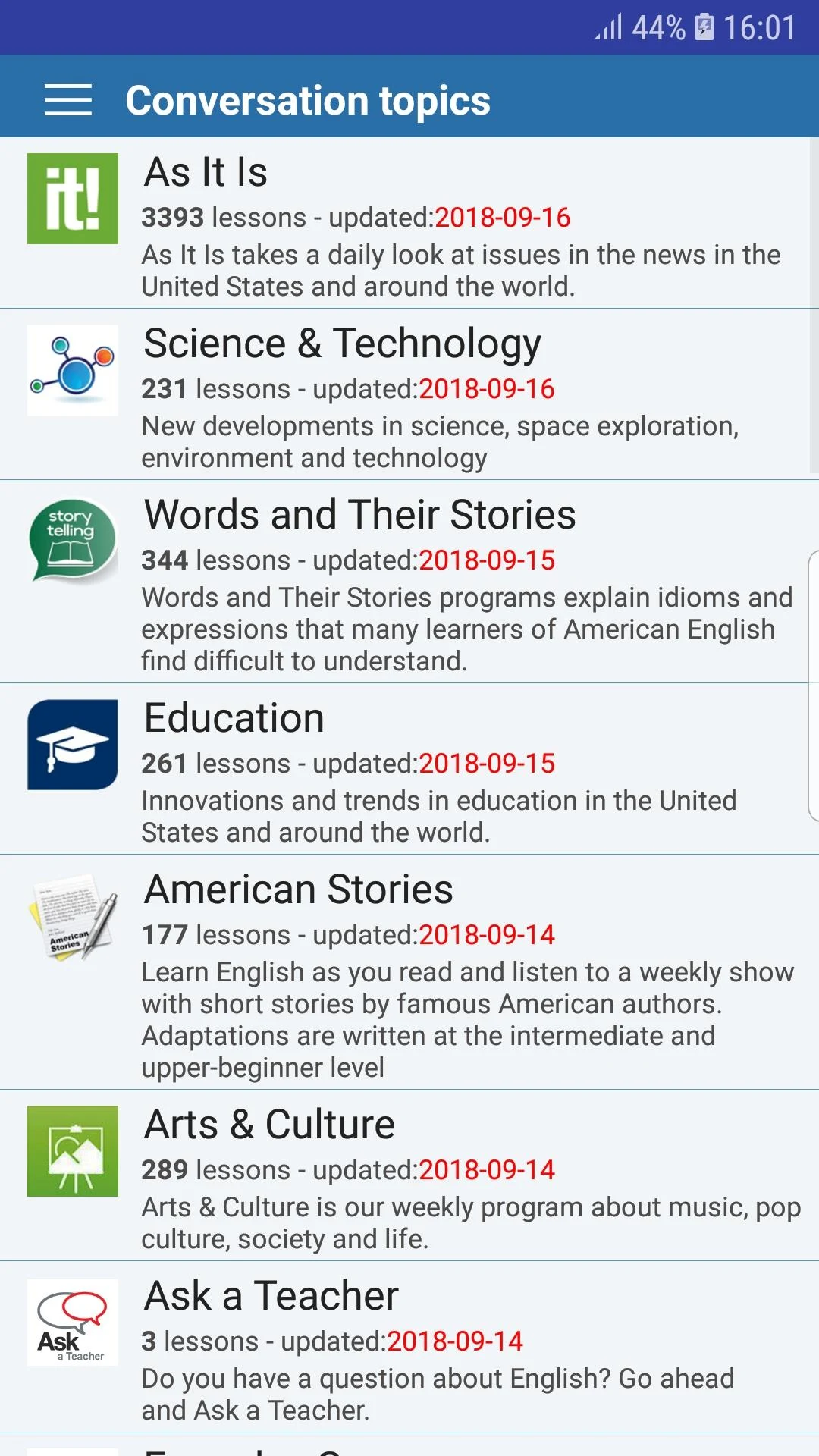 American English Conversation Screenshot2