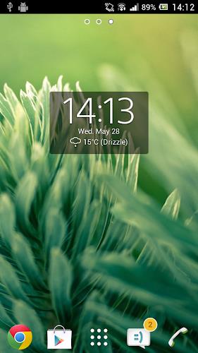 Digital Clock & Weather Widget Screenshot6
