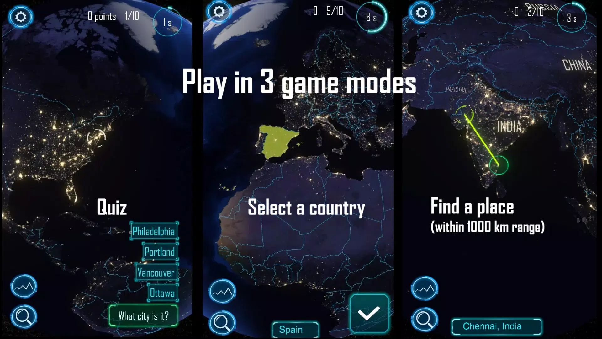 Earth Quiz - Planet Earth Game Screenshot1