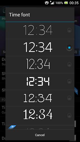 Digital Clock & Weather Widget Screenshot8