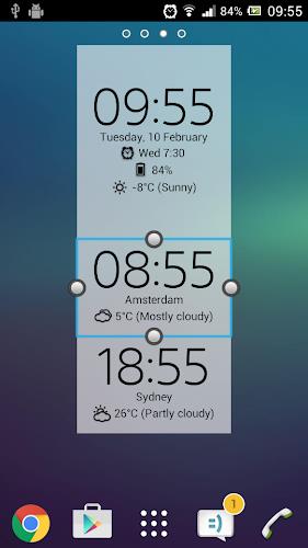 Digital Clock & Weather Widget Screenshot4
