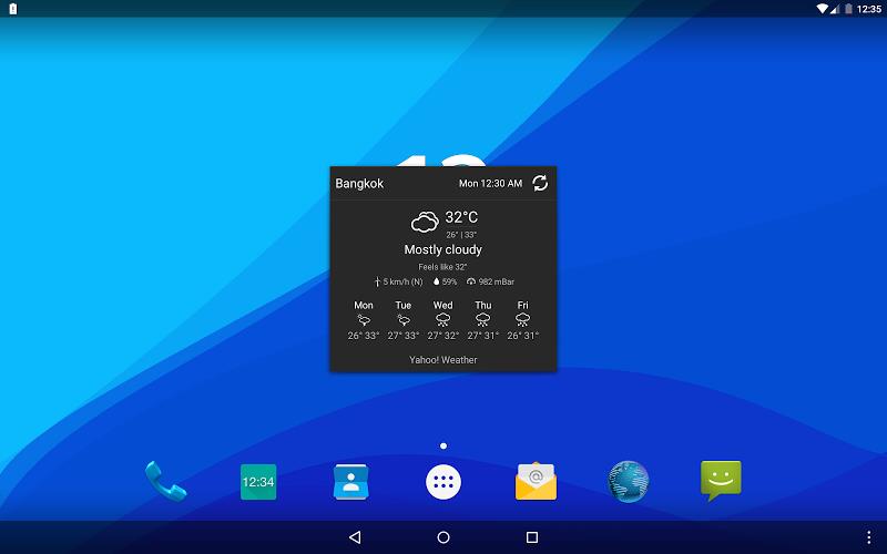 Digital Clock & Weather Widget Screenshot16