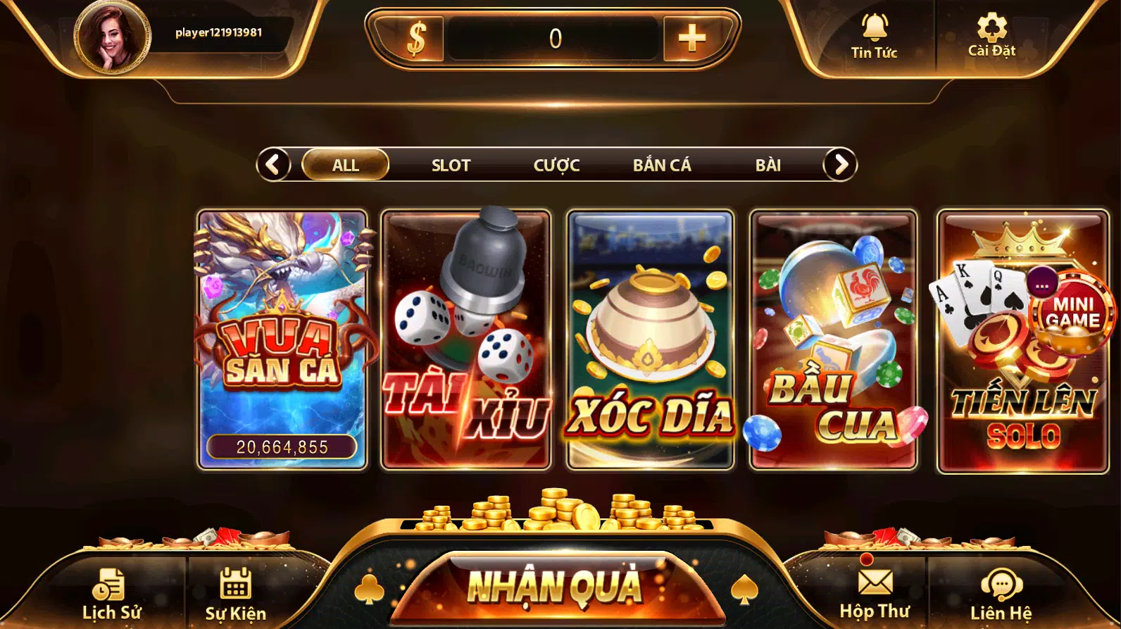 Tài Xỉu Xóc Đĩa Tiền Mặt Screenshot8