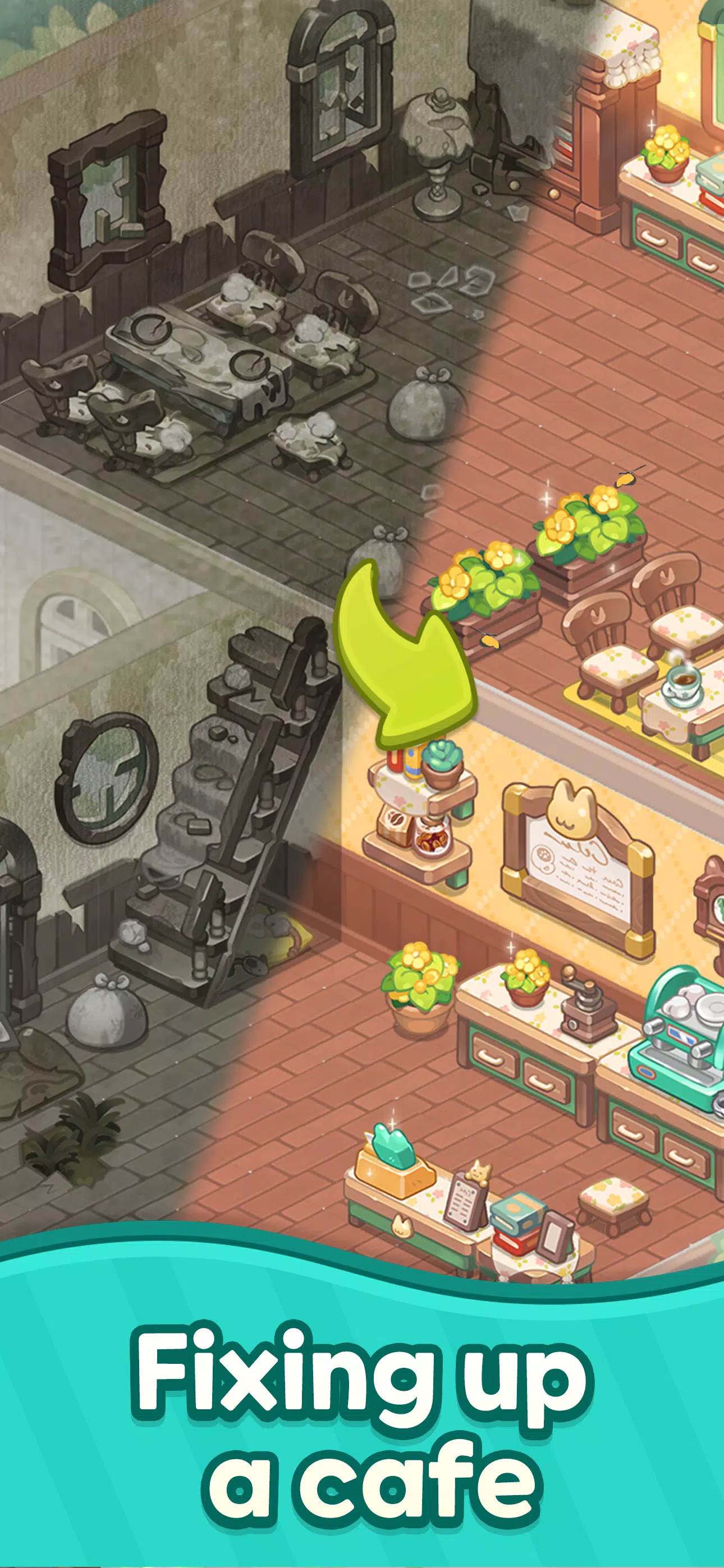 Merge Cat Cafe Screenshot3