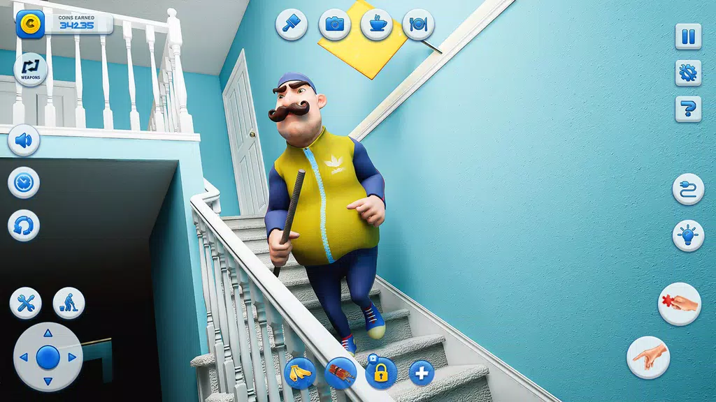 Scary Dark 3D Neighbor Riddle Screenshot2