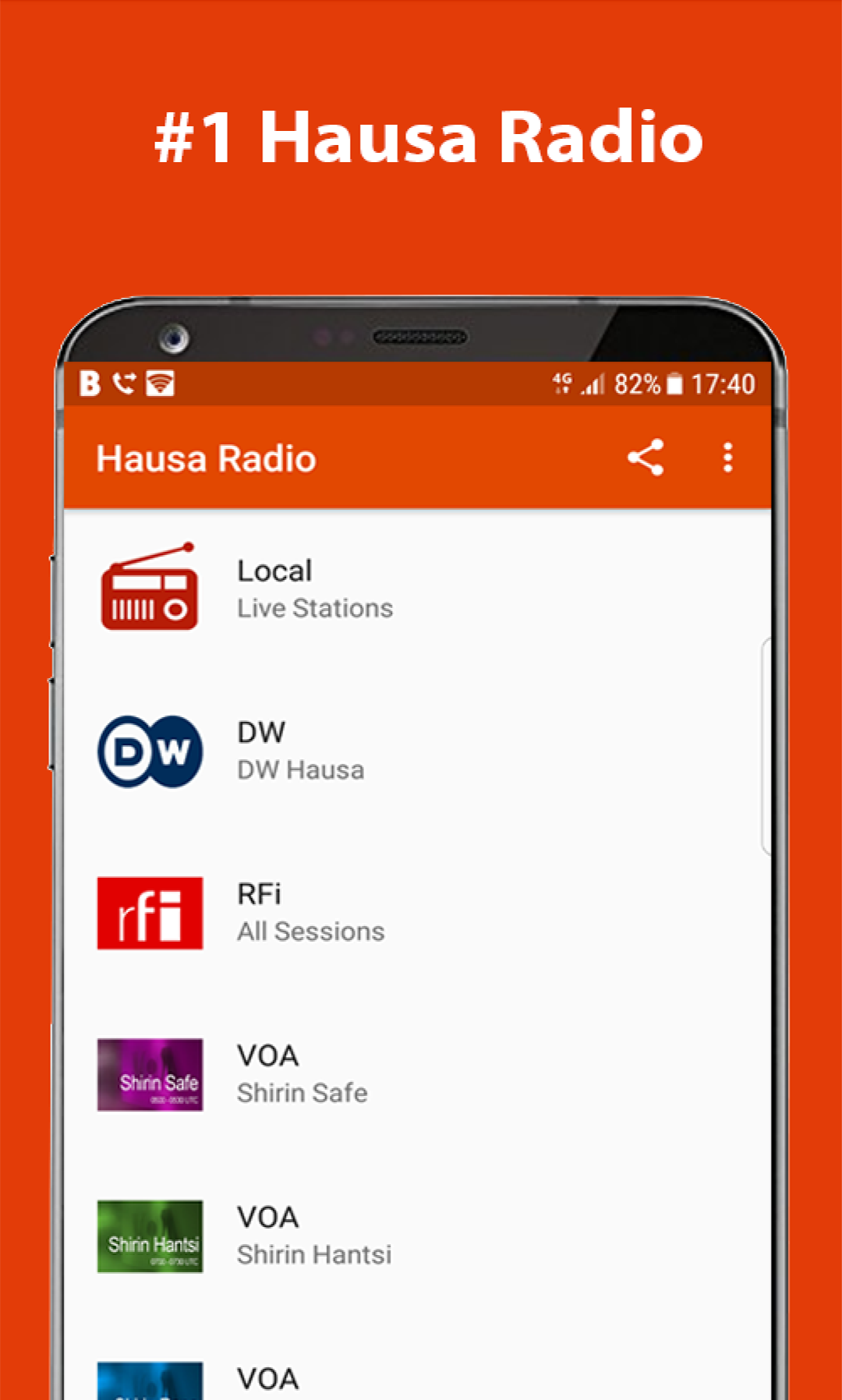 Hausa Radio Screenshot2