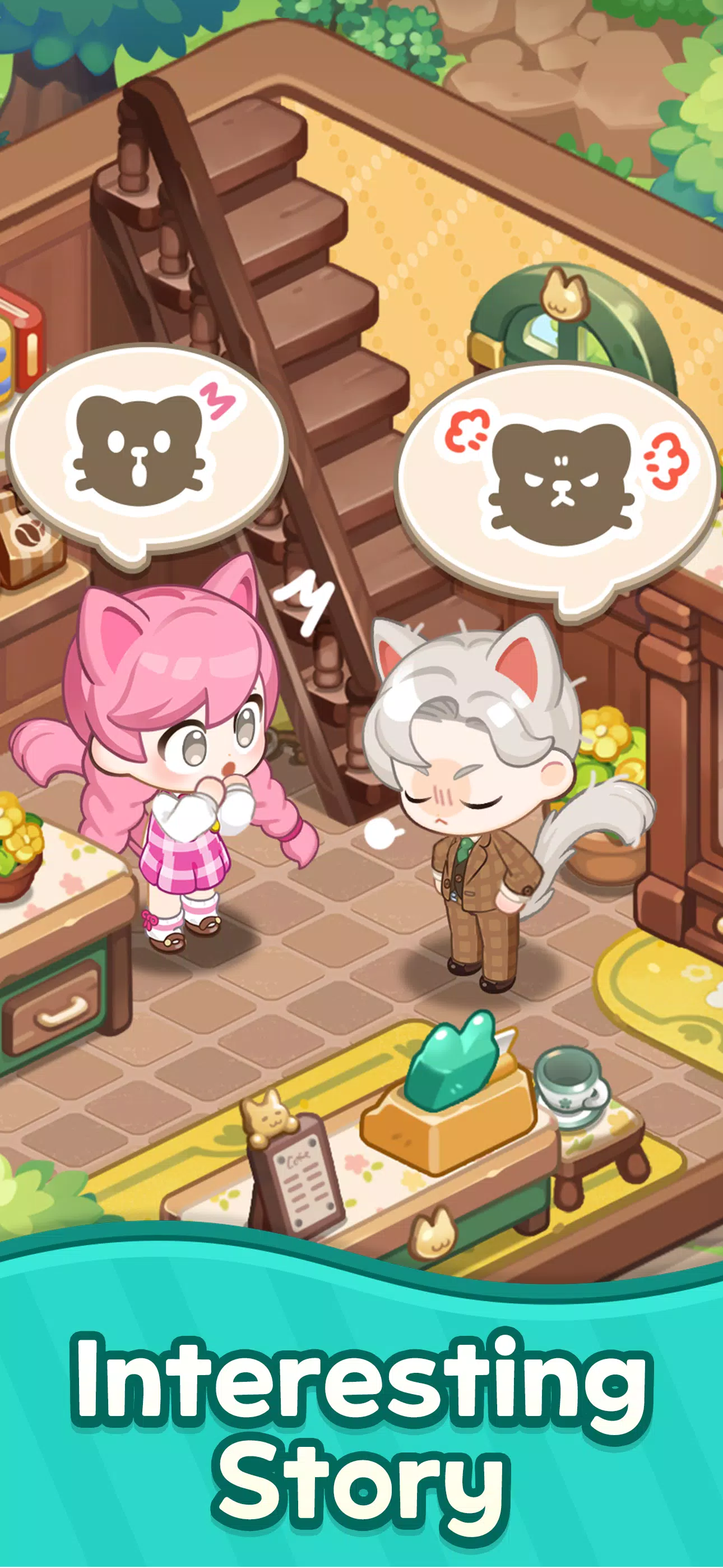 Merge Cat Cafe Screenshot6