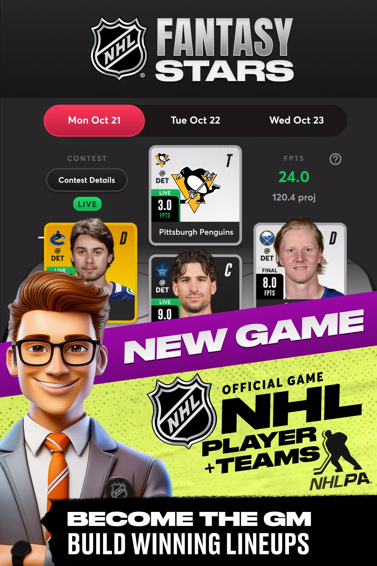 NHL Fantasy Stars Screenshot8