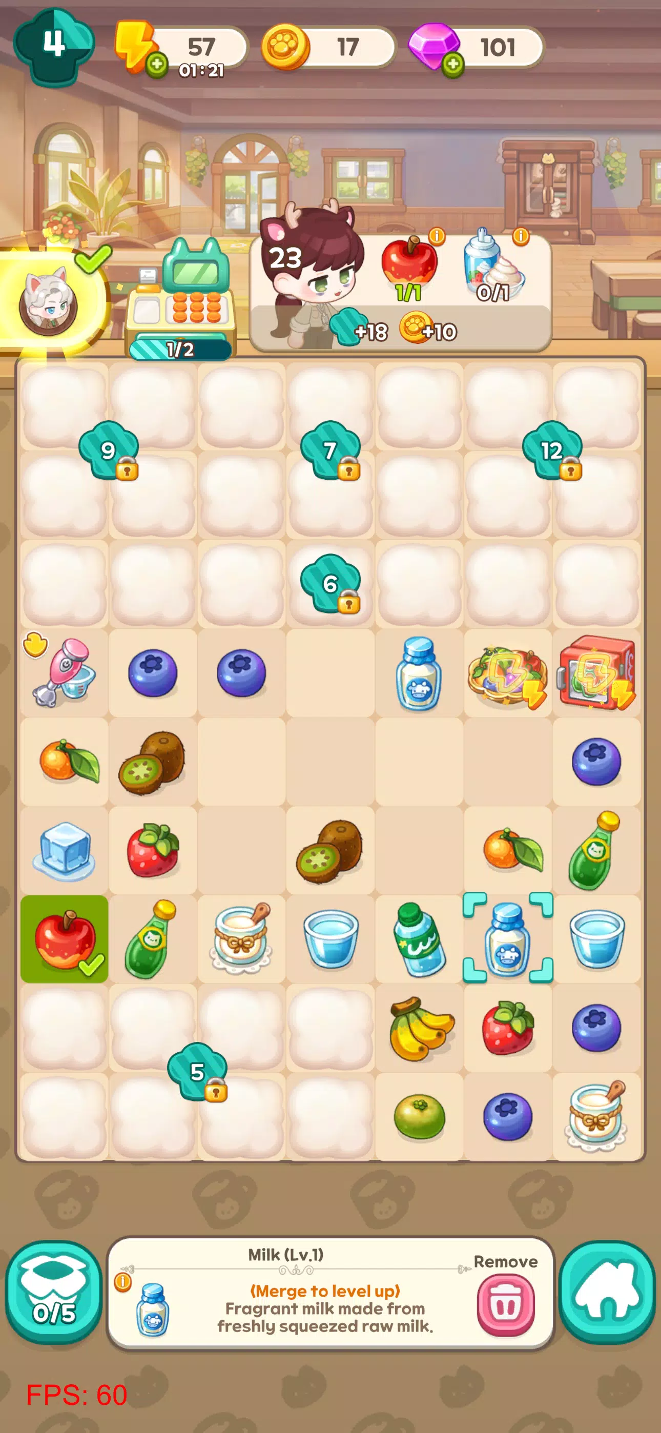 Merge Cat Cafe Screenshot8