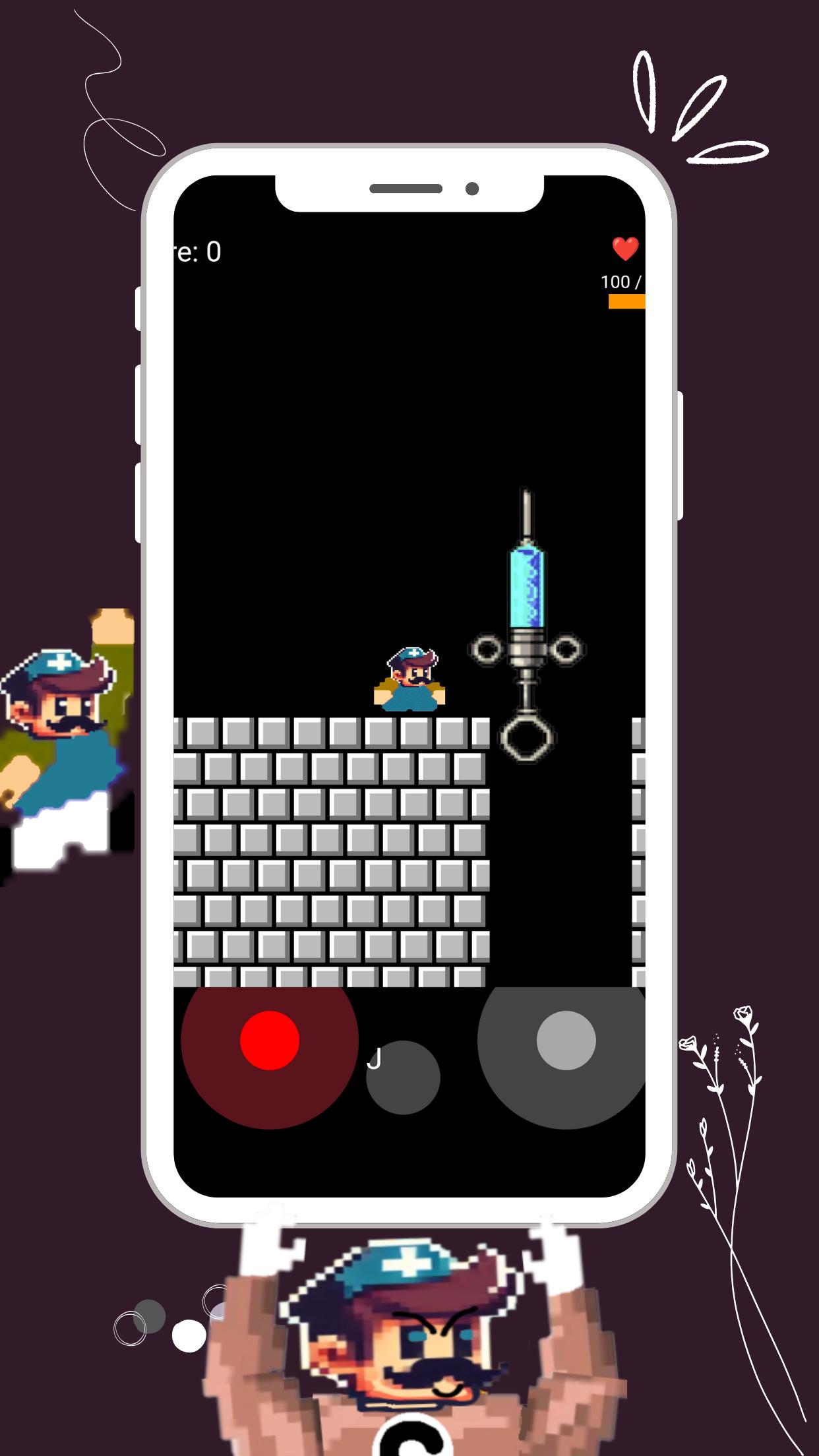 Cario Time! Medical Platformer Screenshot7