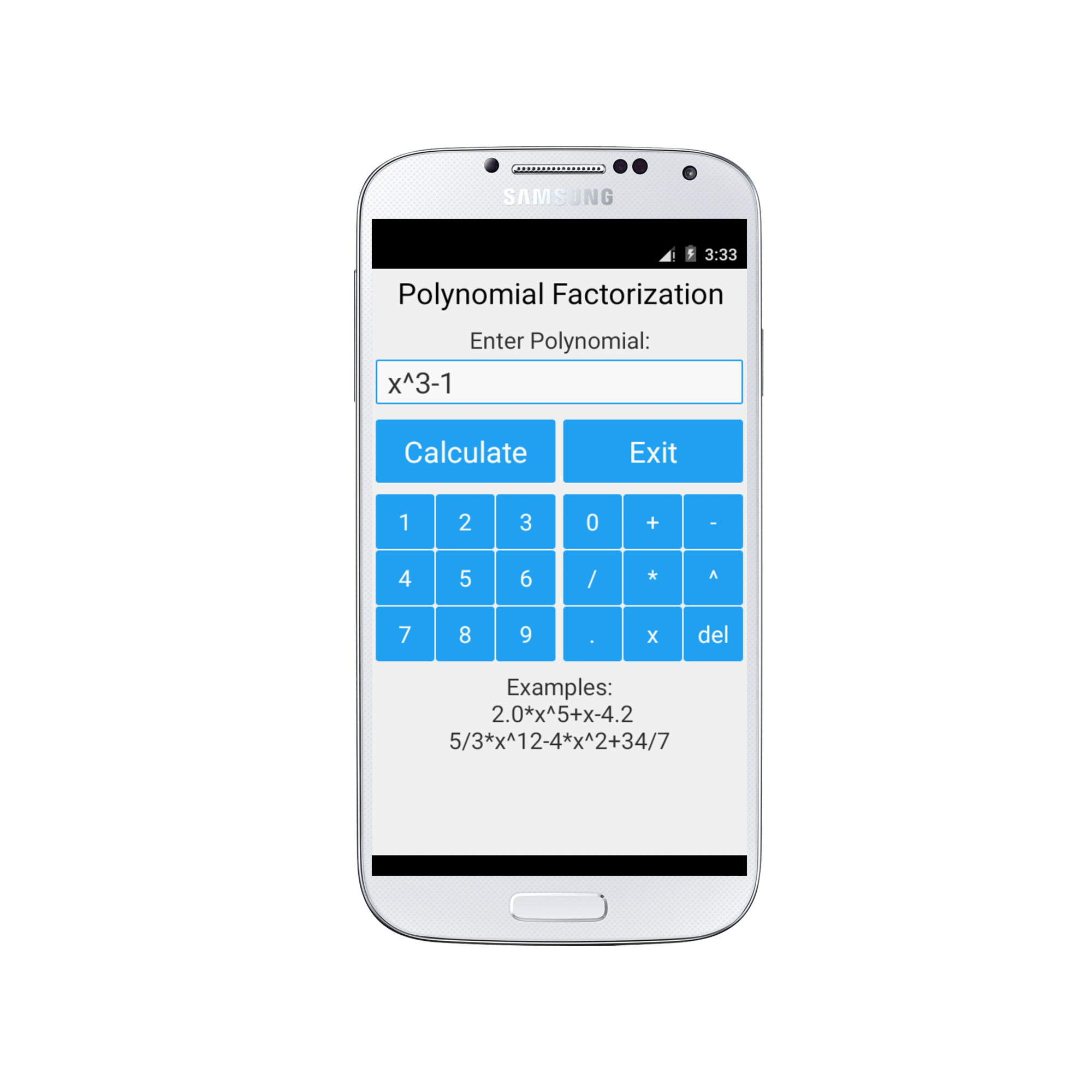 Polynomial Factorization Screenshot5