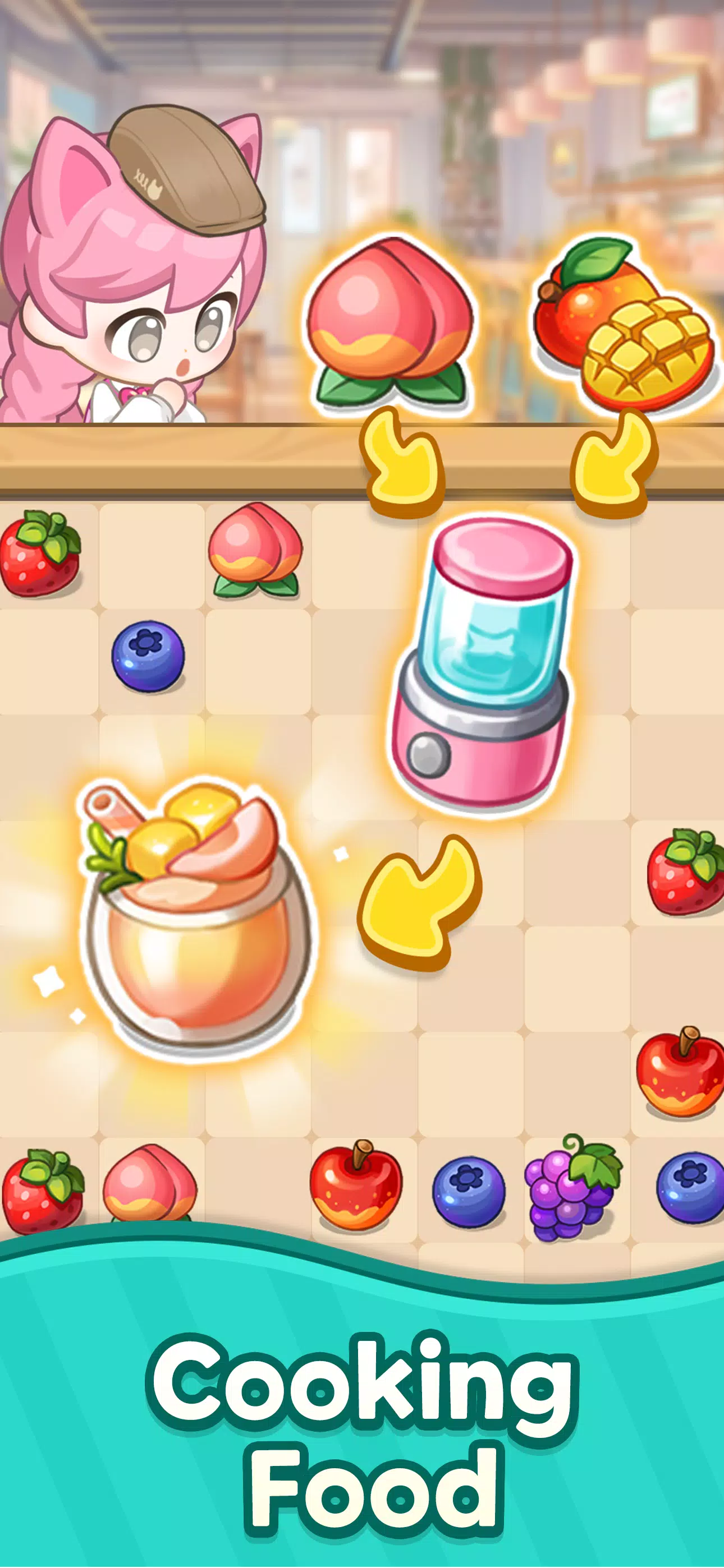 Merge Cat Cafe Screenshot2