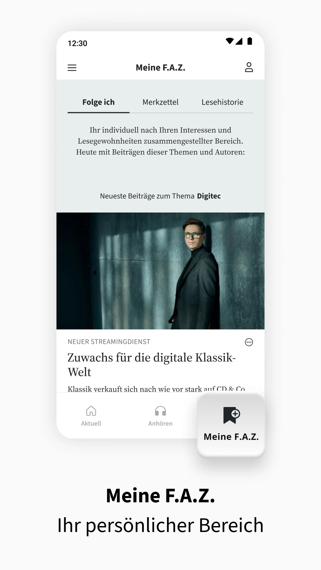 F.A.Z. - Nachrichten Screenshot2