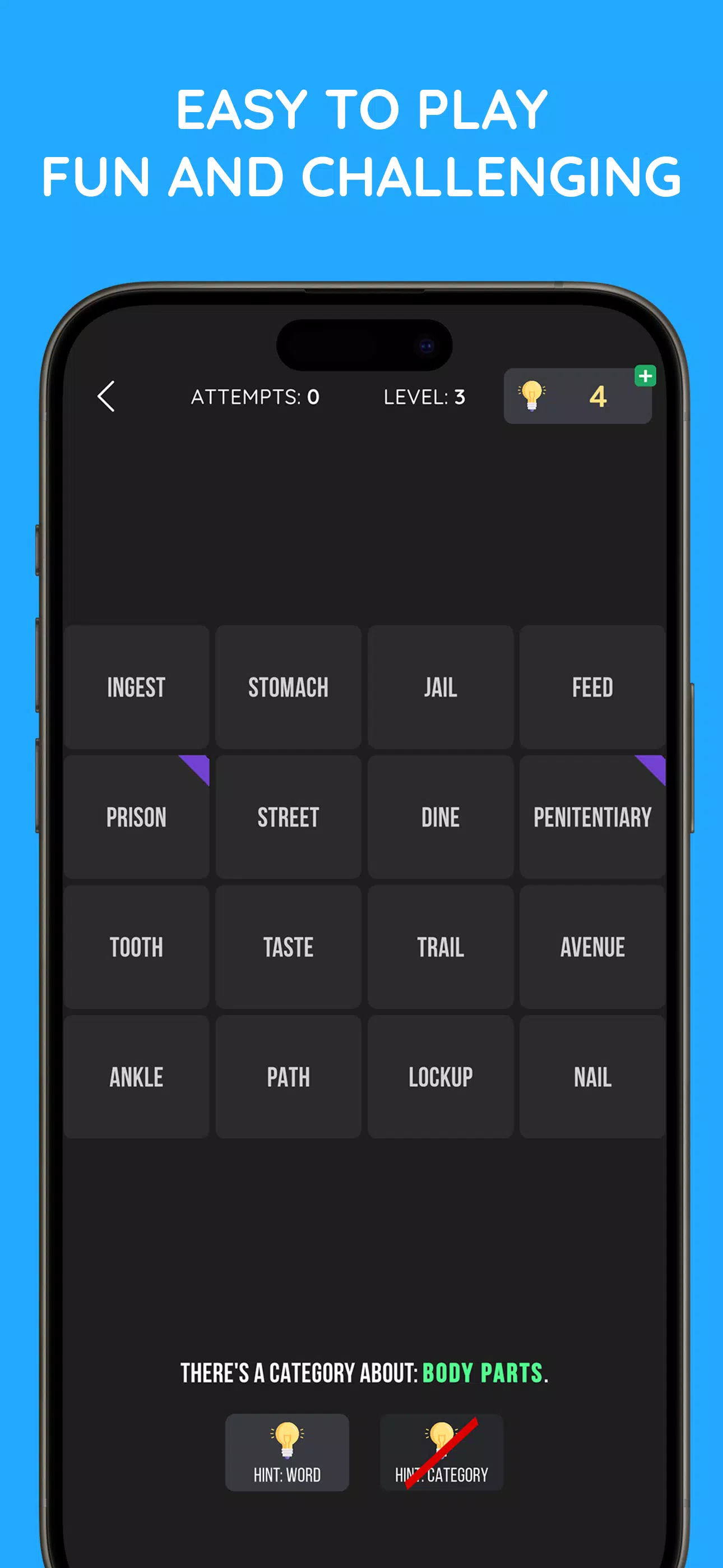 Connections Game: Word Match Screenshot3