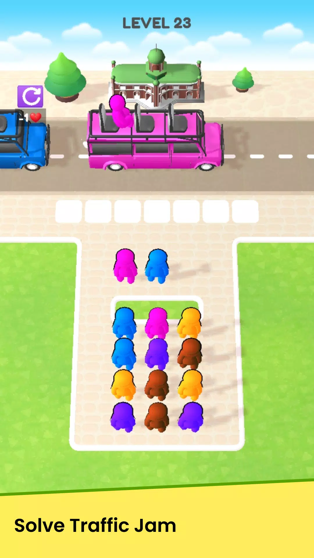 Traffic Jam Puzzle: Bus Solver Screenshot8