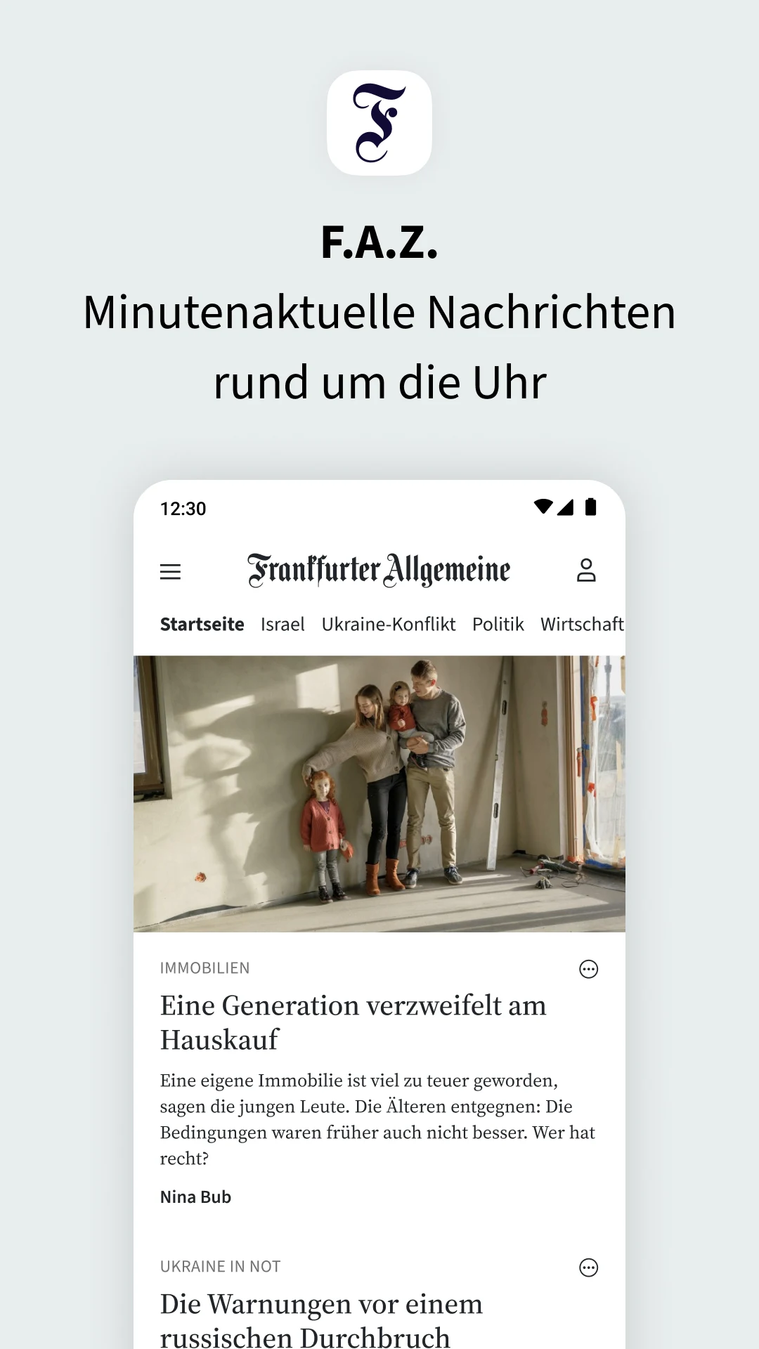 F.A.Z. - Nachrichten Screenshot1