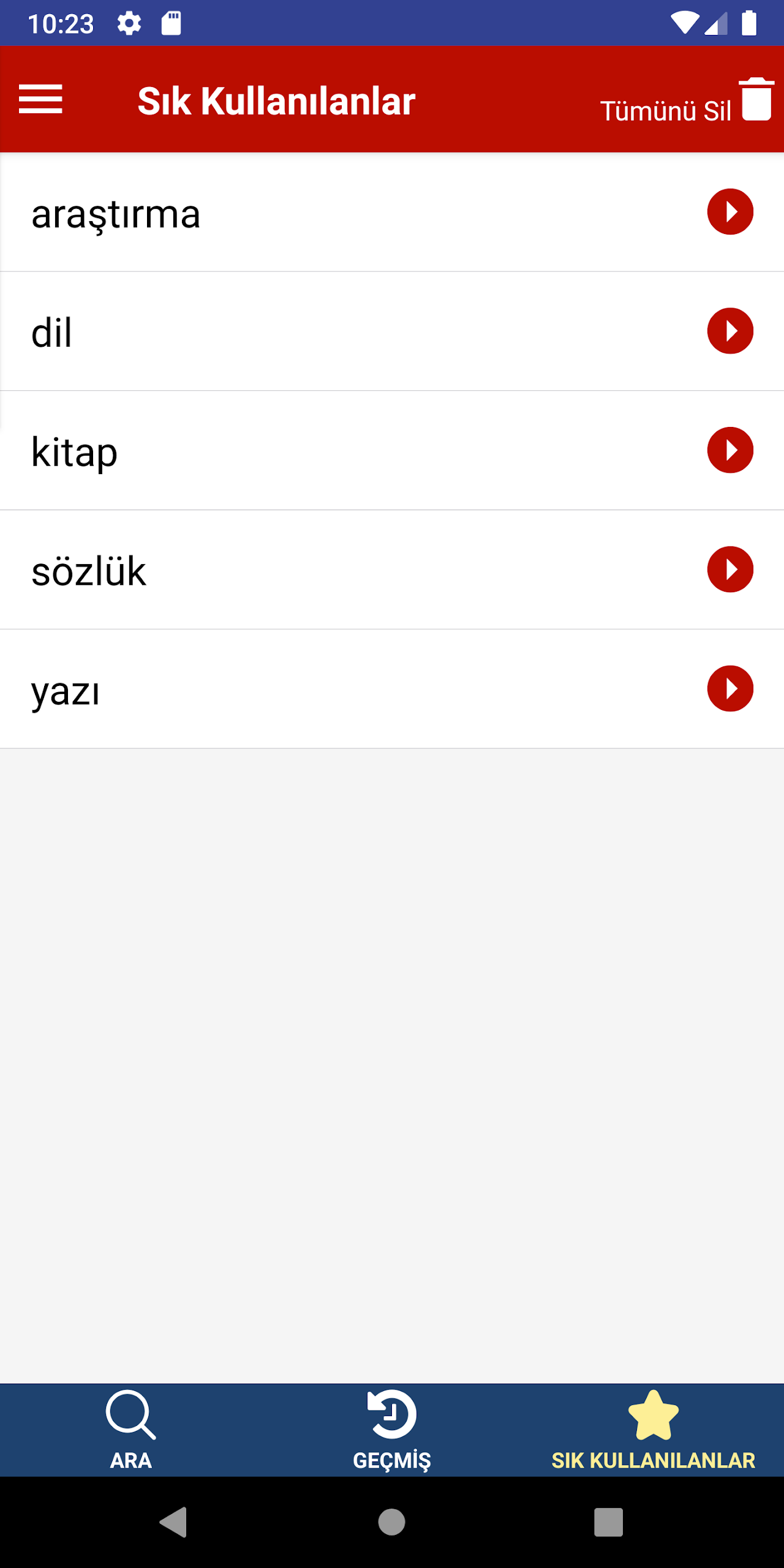 Türkçe Sözlük Screenshot7
