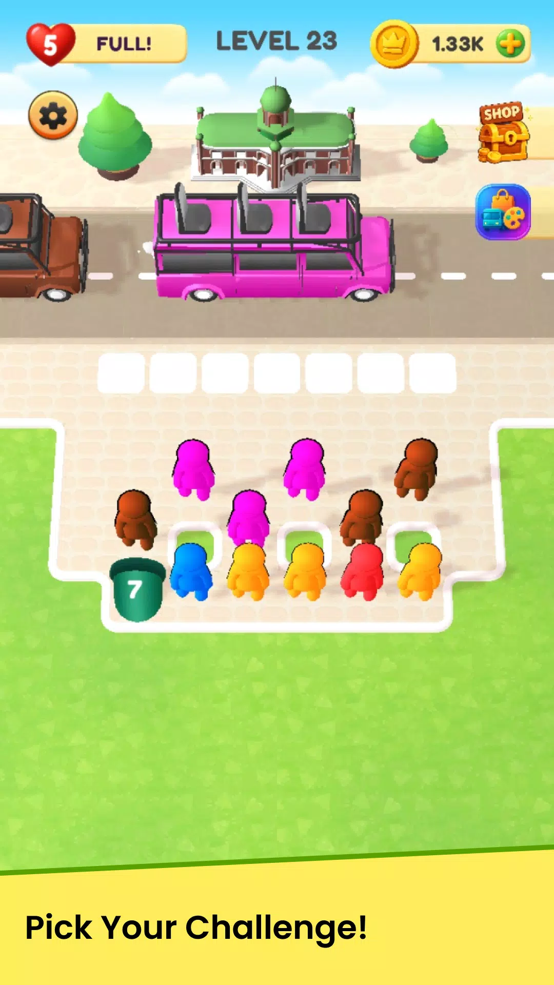Traffic Jam Puzzle: Bus Solver Screenshot2