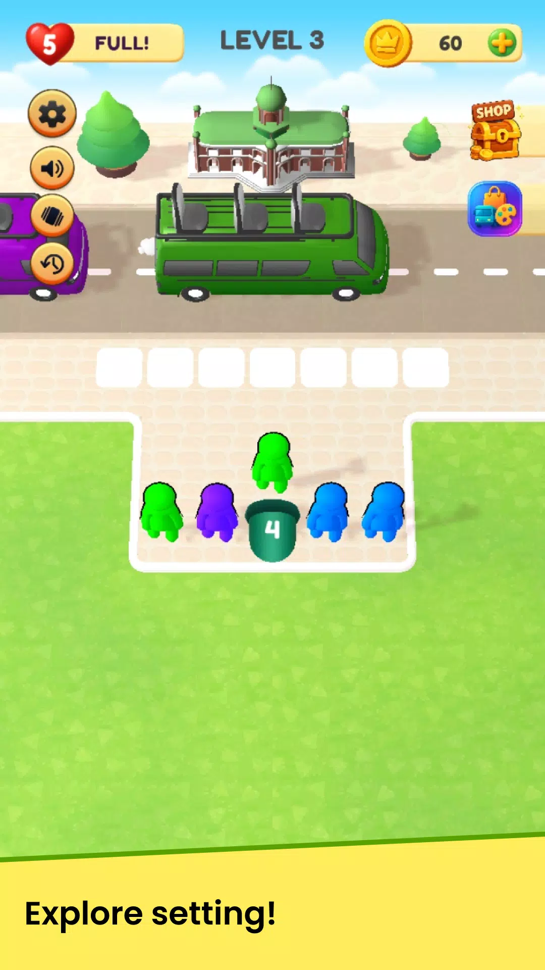 Traffic Jam Puzzle: Bus Solver Screenshot3