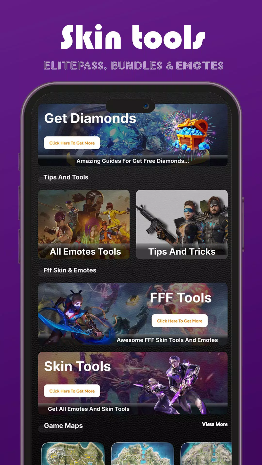 FFF FF SkinTool, Fix Lag:Emote Screenshot1