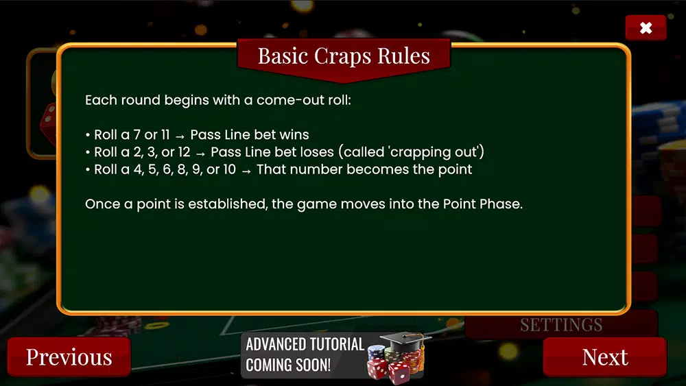 Casino Craps Screenshot8