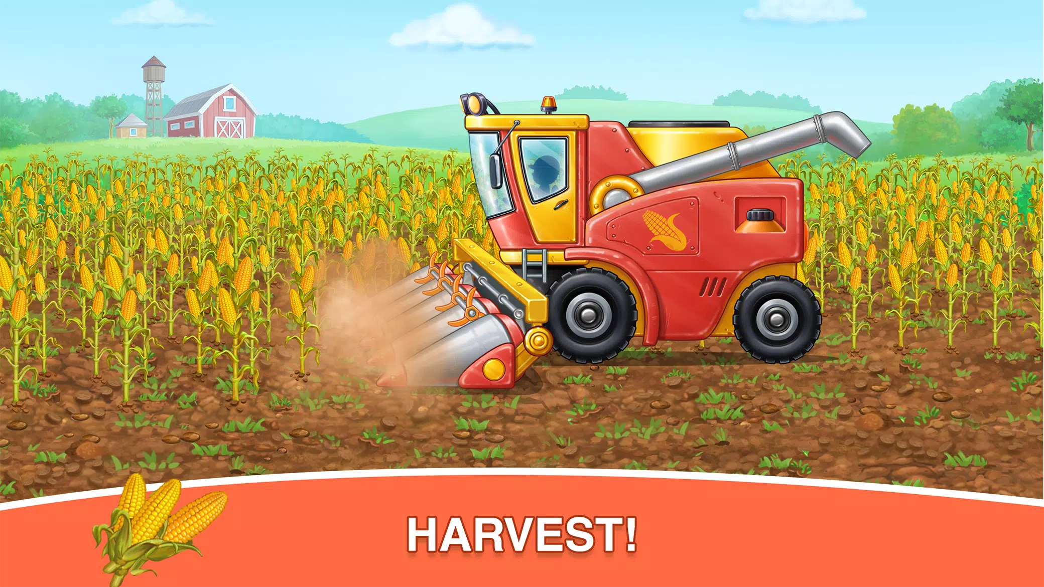 Corn Harvest Baby Farming Game Screenshot4