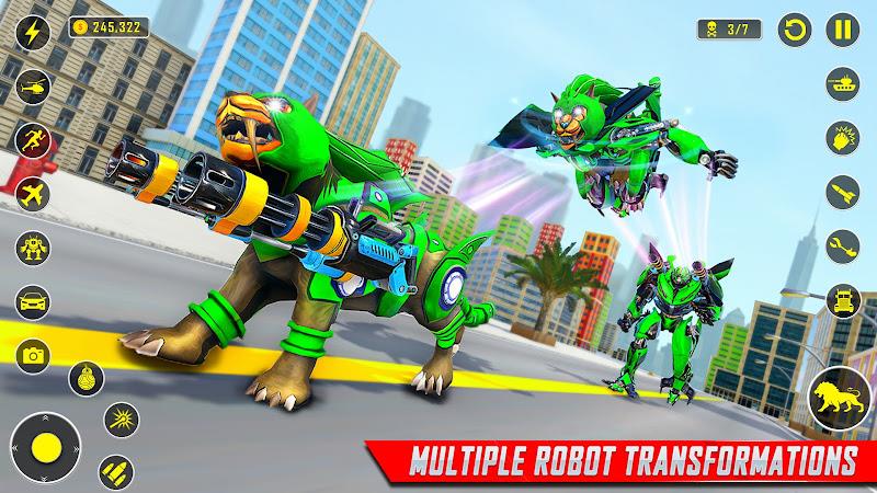 Lion Robot Car Game:Robot Game Screenshot14