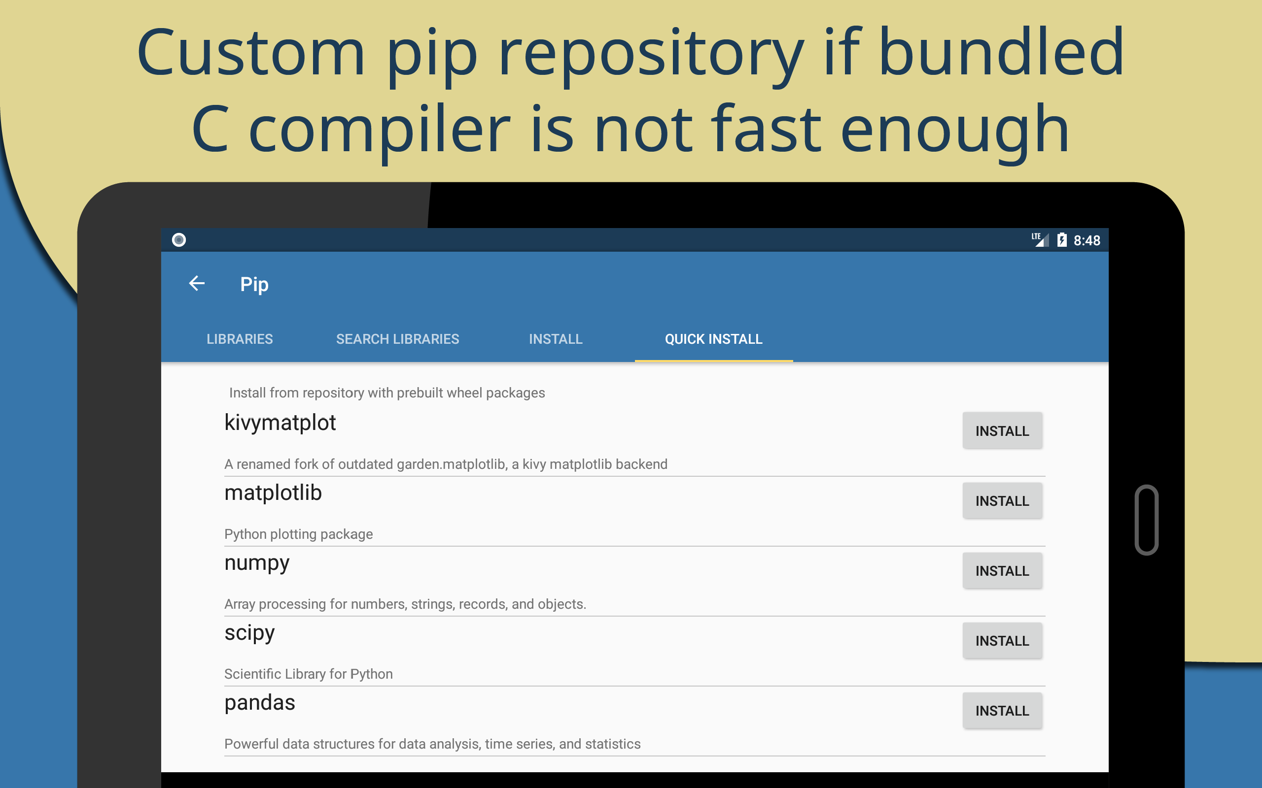 Pydroid 3 Screenshot11