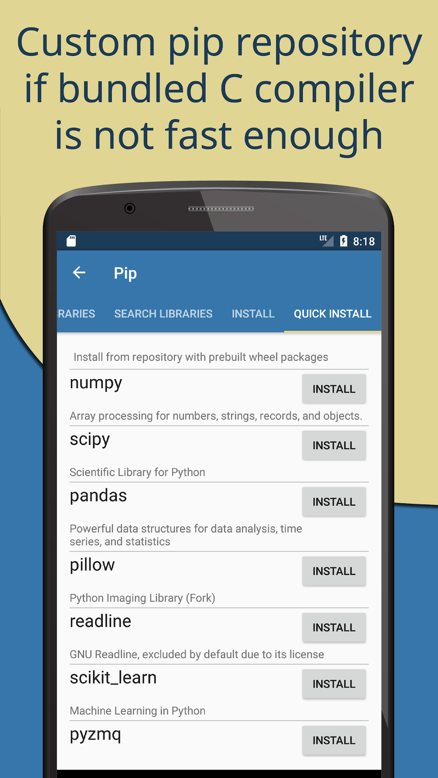 Pydroid 3 Screenshot4