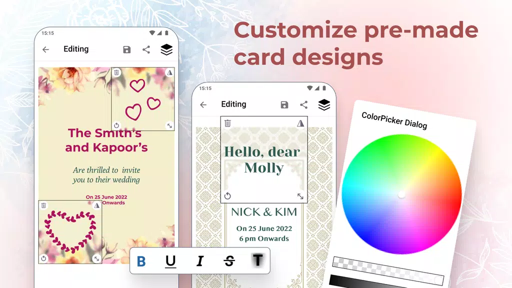 Wedding Invitation Card Maker Screenshot3