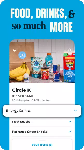 Favor: Texas Food Delivery Screenshot4