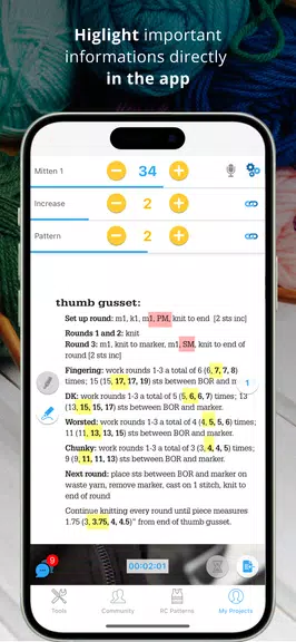 My Row Counter Screenshot4