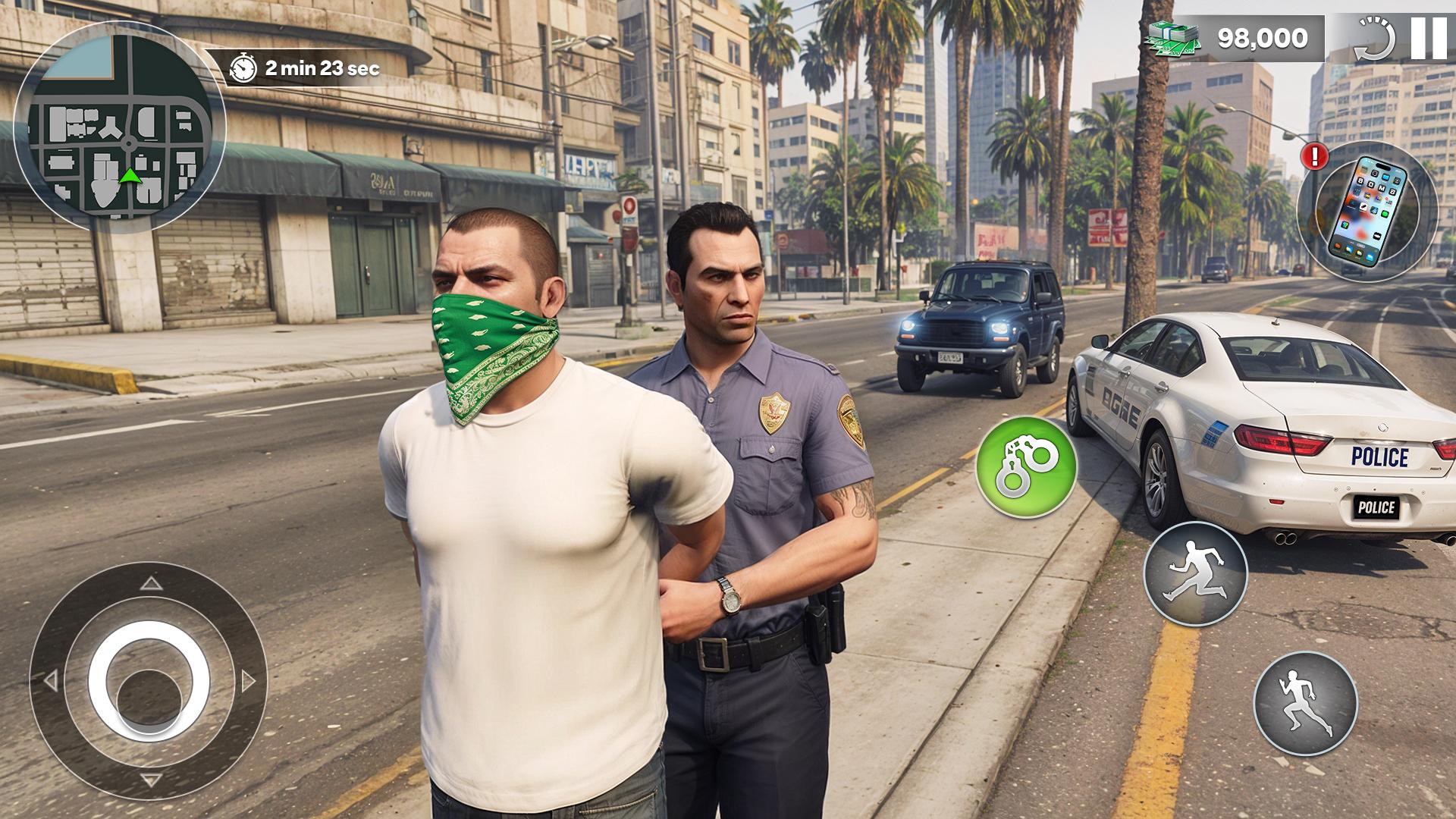 Real Police Car Chase Cop Game Screenshot4