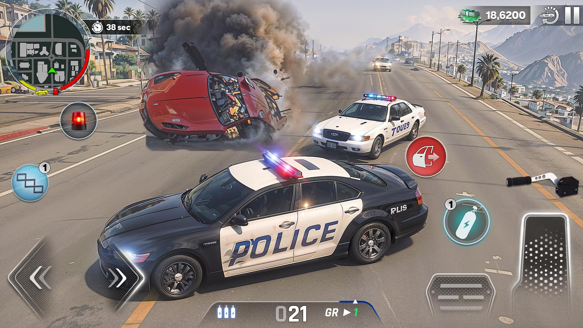 Real Police Car Chase Cop Game Screenshot6