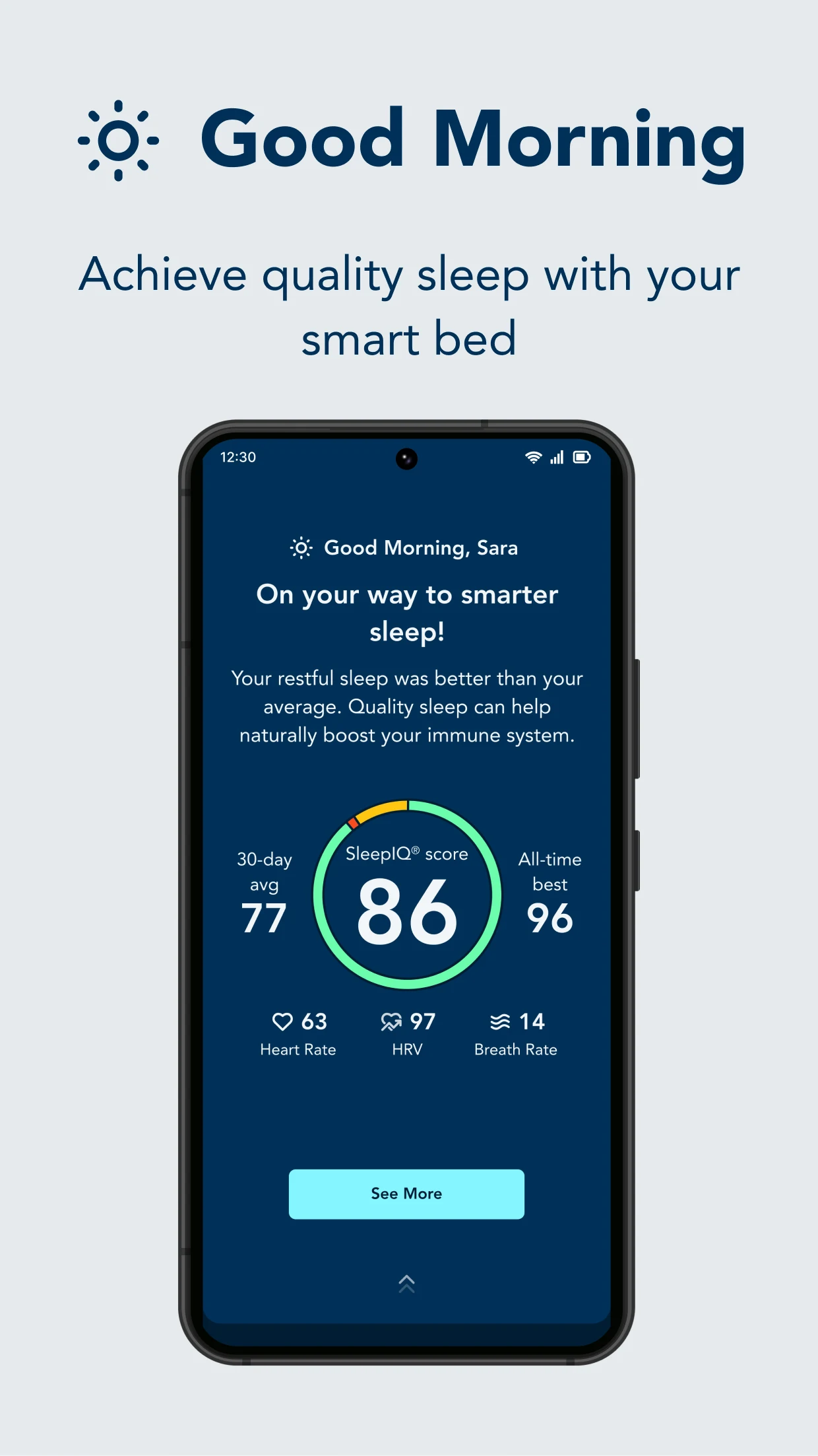 Sleep Number Screenshot1